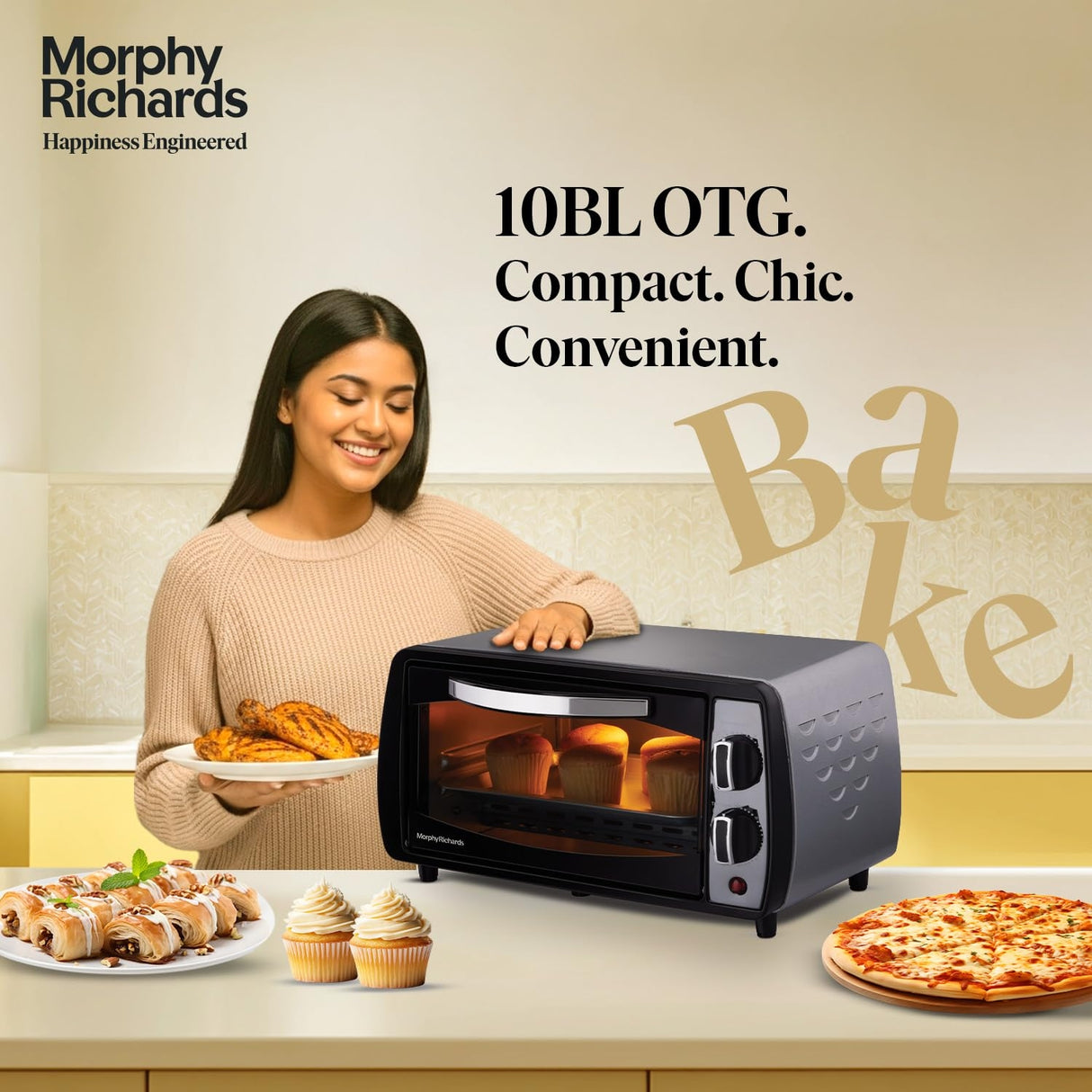 Morphy Richards 510065 OTG 10 L - Black