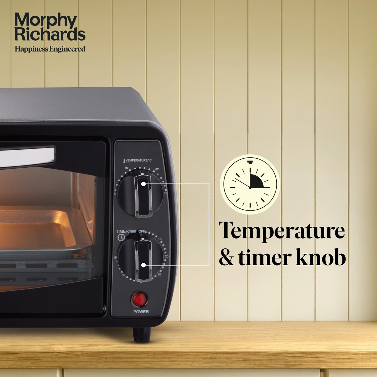Morphy Richards 510065 OTG 10 L - Black