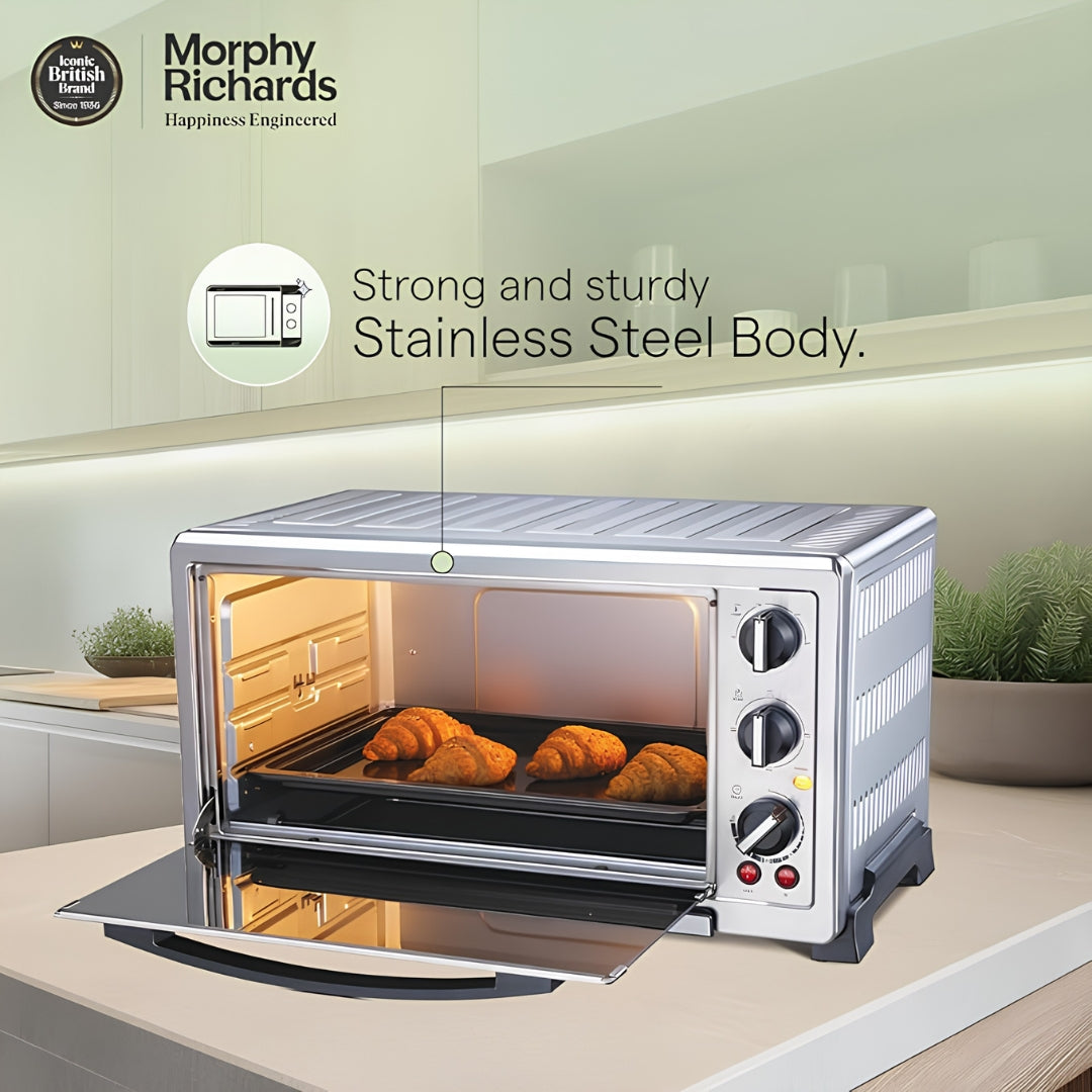 MORPHY RICHARDS 60 RCSS OTG 60 L - Silver_5