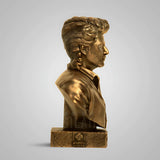 Maaveeran Sivakarthikeyan Bust  8 In Sculpture - Antique Bronze