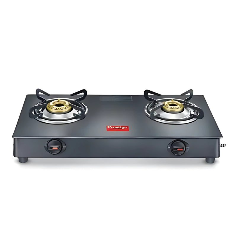 Prestige Magic Plus 2-Burner Gas Stove Sleek Design High Efficiency – Black