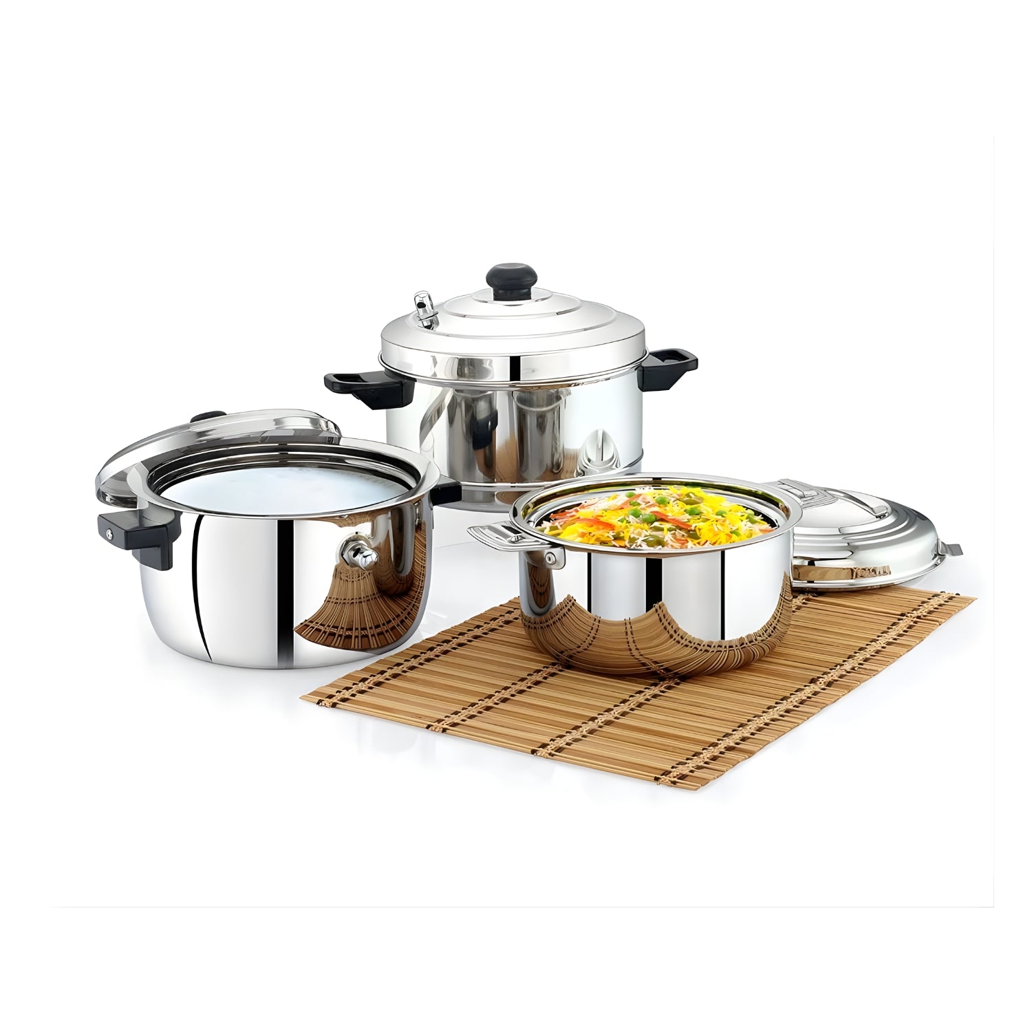 Mahaa Amaze Stainless Steel Kitchen Gift Set - 3 Pcs_1