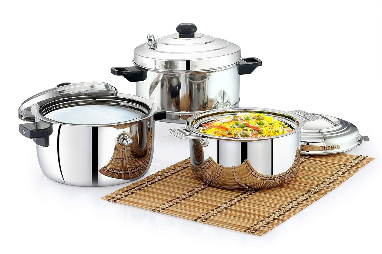 Mahaa Amaze Stainless Steel Kitchen Gift Set - 3 Pcs