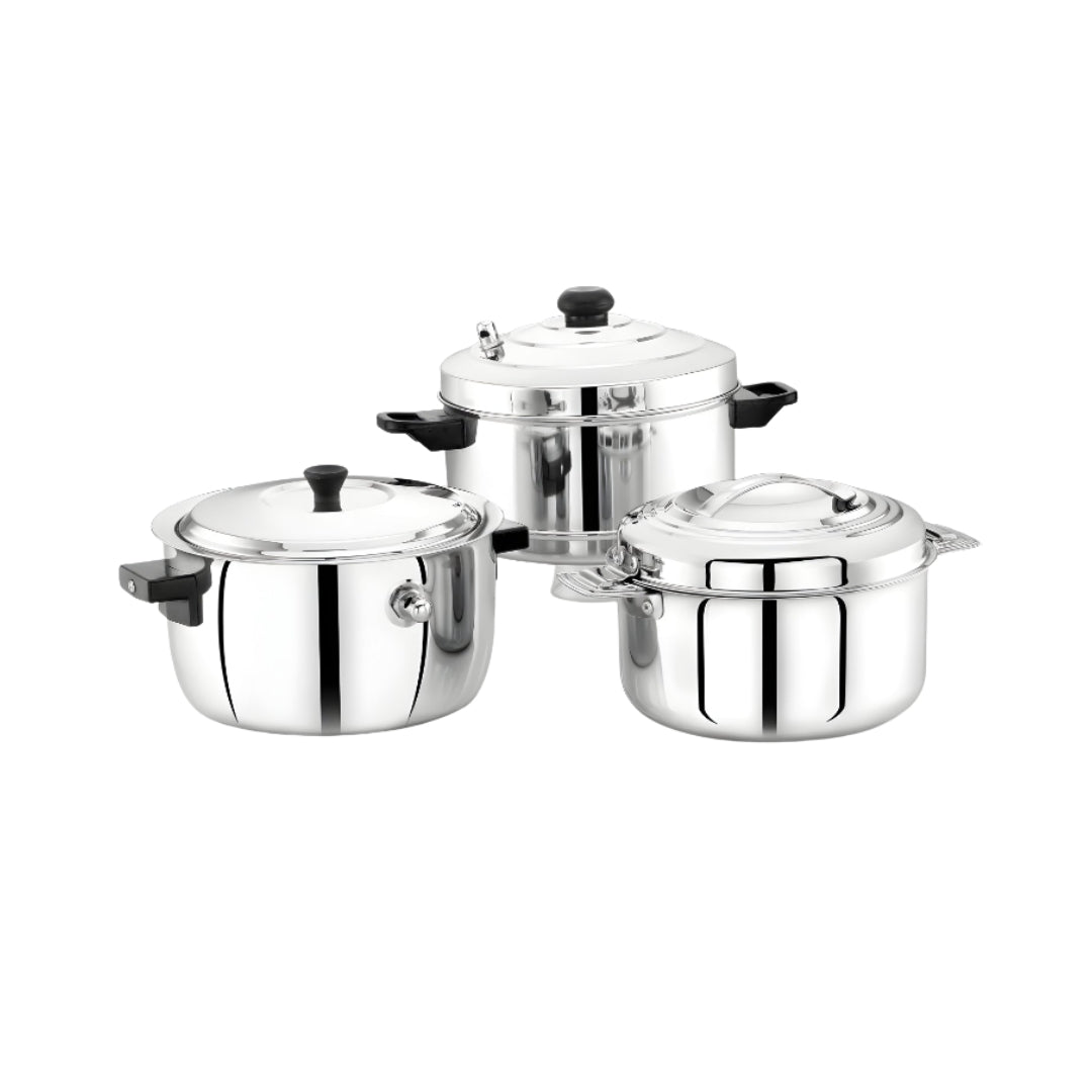 Mahaa Amaze Stainless Steel Kitchen Gift Set - 3 Pcs_Front