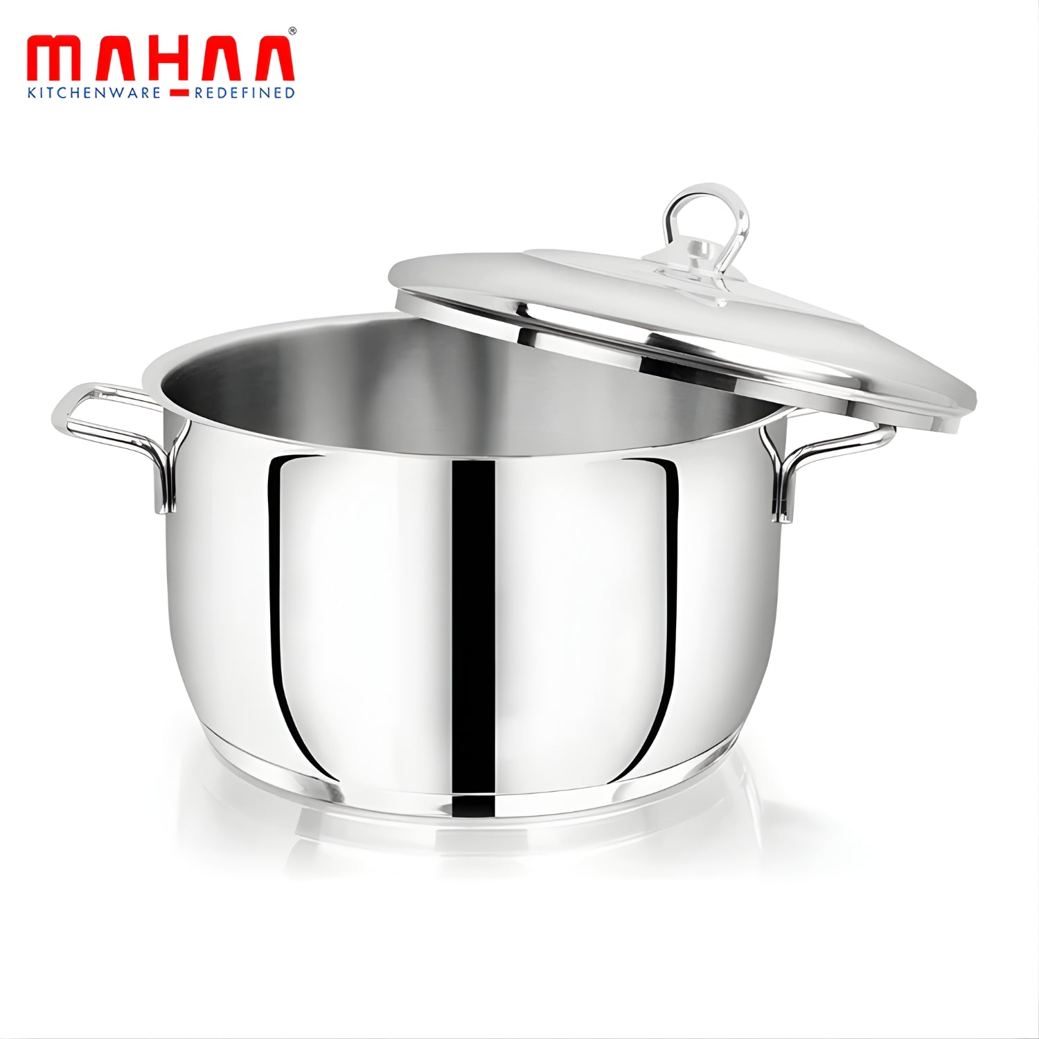 Mahaa Avanti Stainless Steel Cook and Serve Biryani Pot with Lid 14 cm \ 1.2 L_2