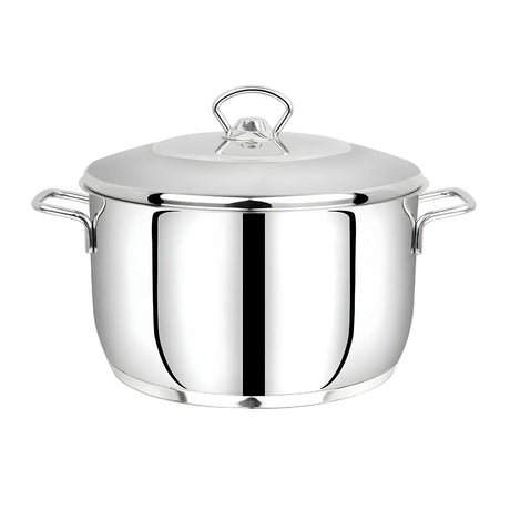 Mahaa Avanti Stainless Steel Cook and Serve Biryani Pot with Lid 16 cm \ 2 L_1