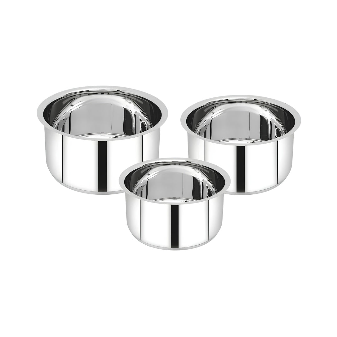 Mahaa Avanti Topes 3-Piece Set – 10 cm 11 cm 12 cm_Front View