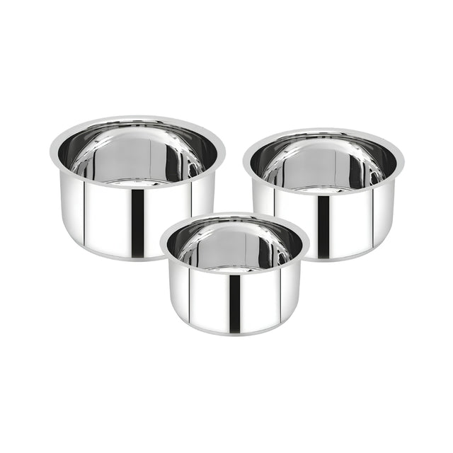 Mahaa Avanti Topes 3-Piece Set – 10 cm 11 cm 12 cm_Front View