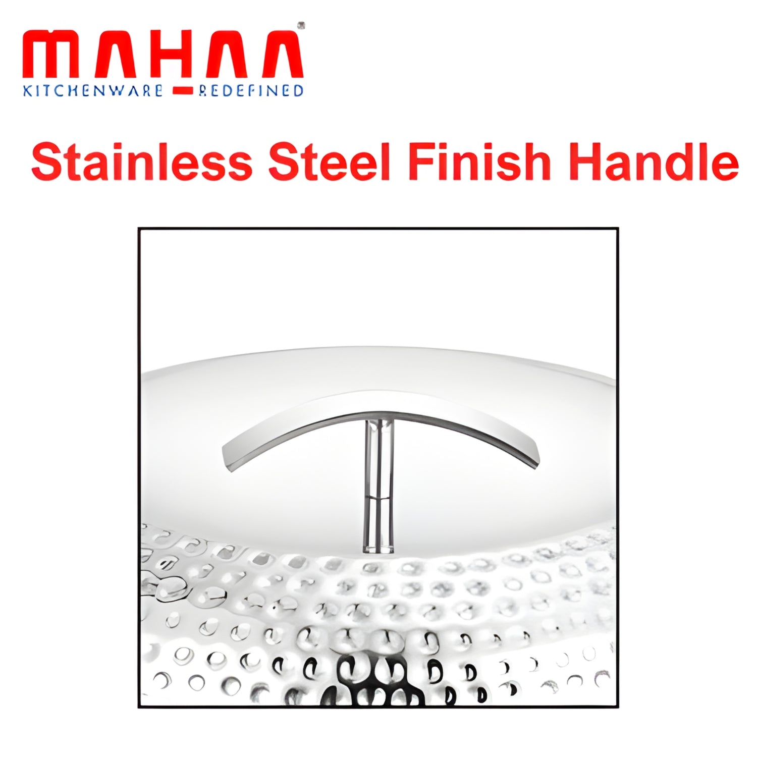 Mahaa Curve Hammered Premium Double Wall Insulated SS Casserole with Lid 2800 ml_4