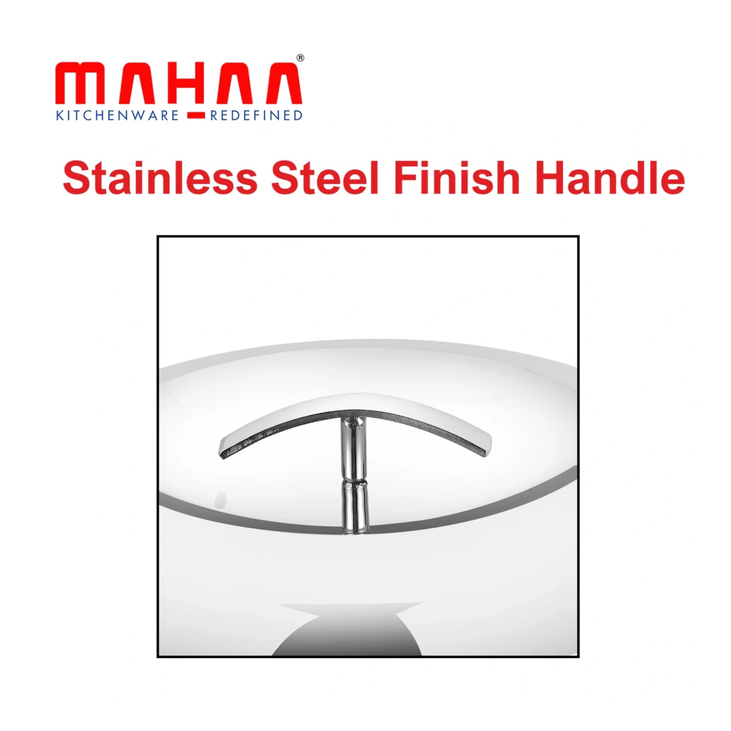 Mahaa Curve Plain Premium Double Wall Insulated SS Casserole with Lid 2000 ml_5