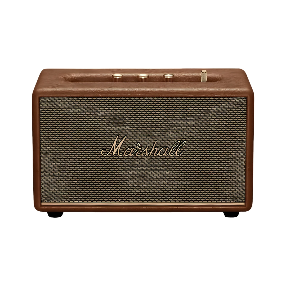 Marshall Action III Bluetooth Speaker 30W - Brown_FrontView