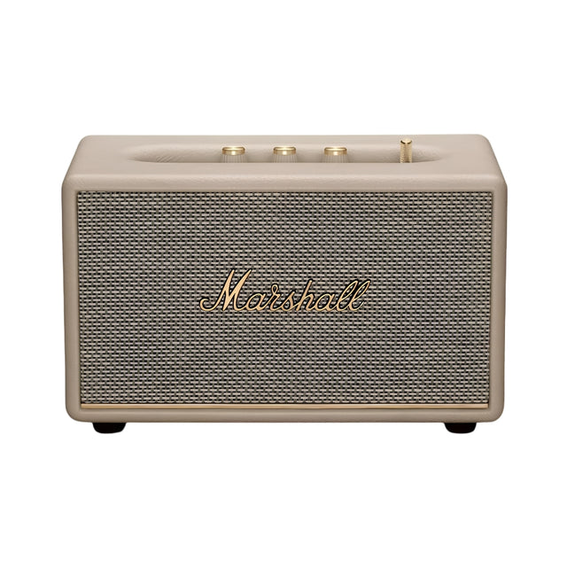 Marshall Action III Bluetooth Speaker 30W - Cream_FrontView