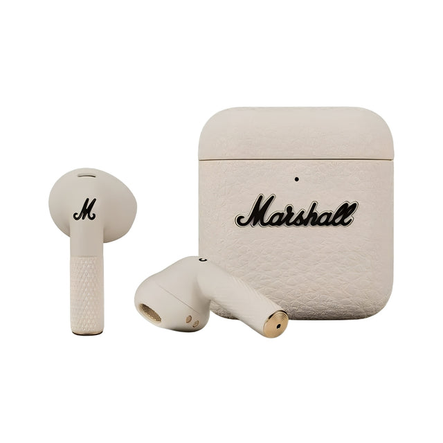 Marshall Minor IV True Wireless Earbuds - Cream_FrontView