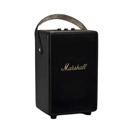 Marshall Tufton Bluetooth Speaker 80W - Black and Brass_FrontView