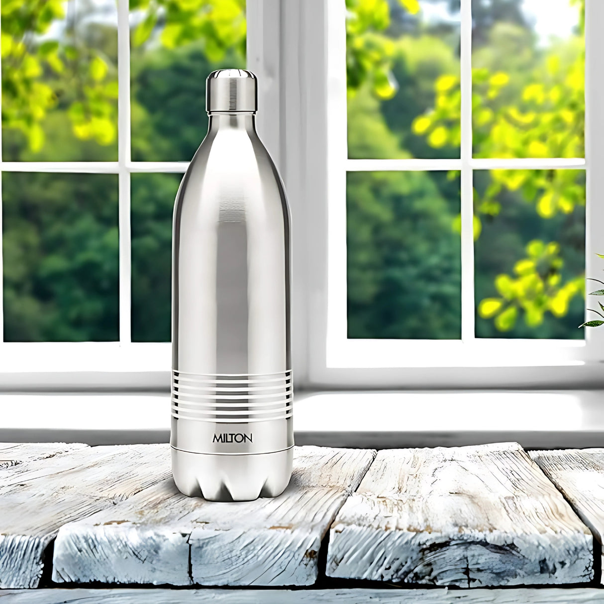 Milton Thermosteel Duo 500ml Bottle - Silver