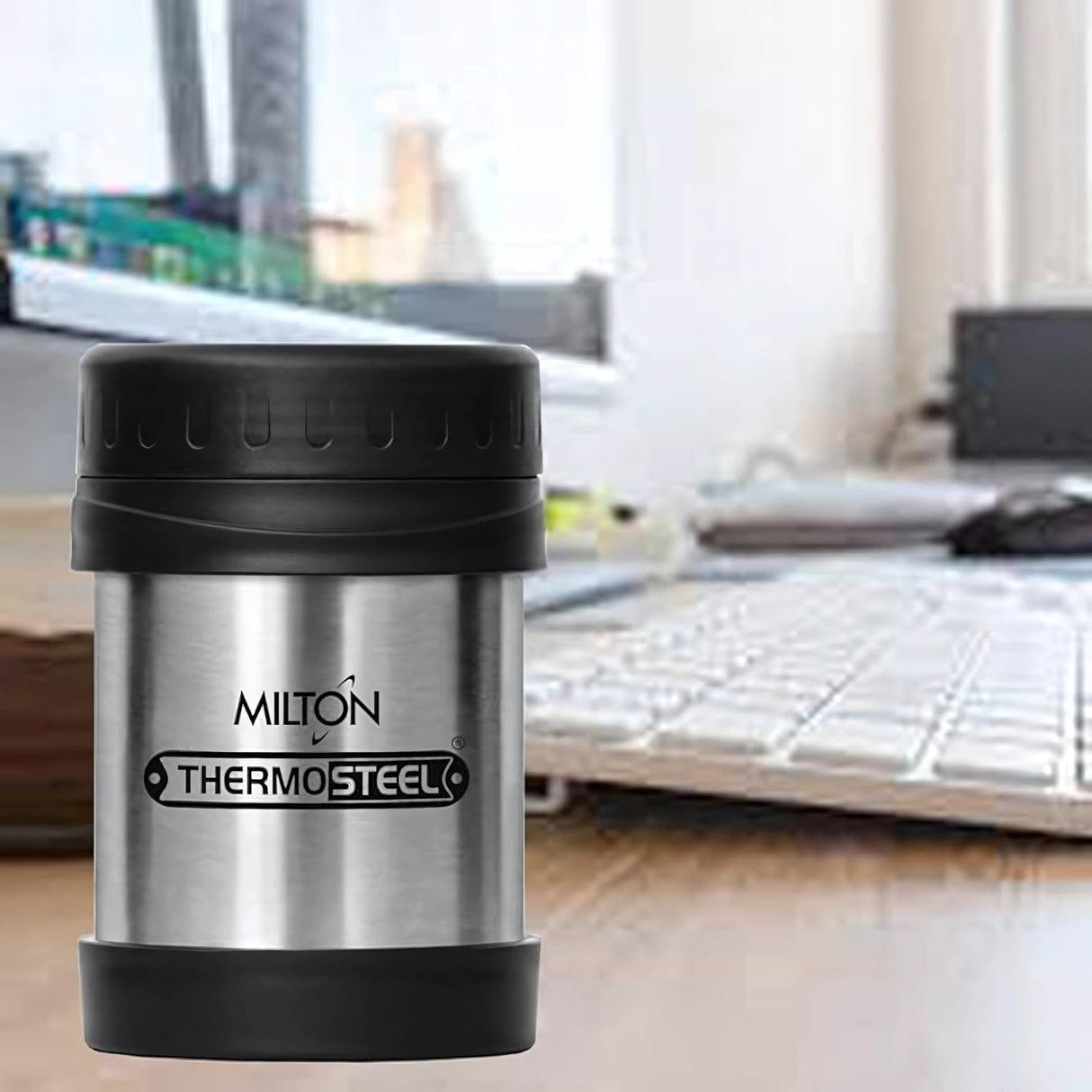 Milton Deluxe Soup Flask 350 ml - Silver_3