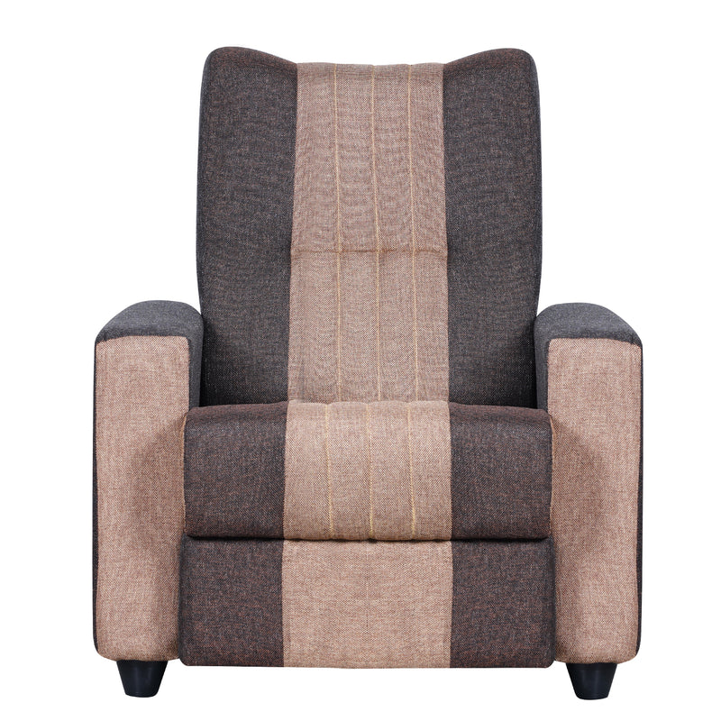 Mini Renu Fabric Sofa 1 Seater - Brown
