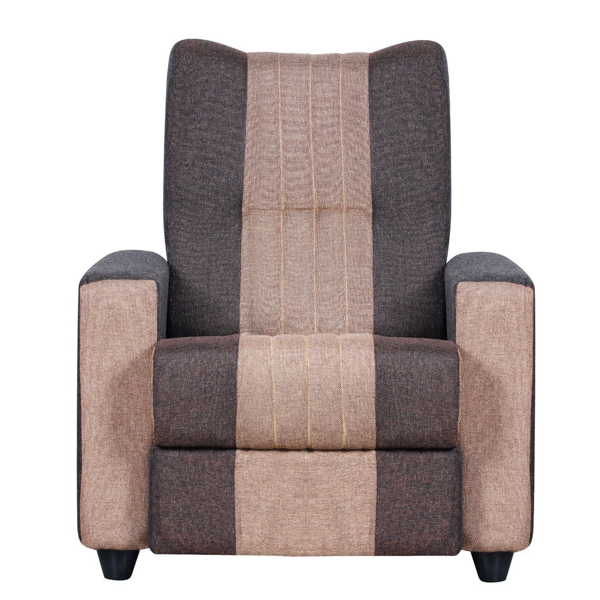 Mini Renu Fabric Sofa Set (3+1+1-Seater) - Brown