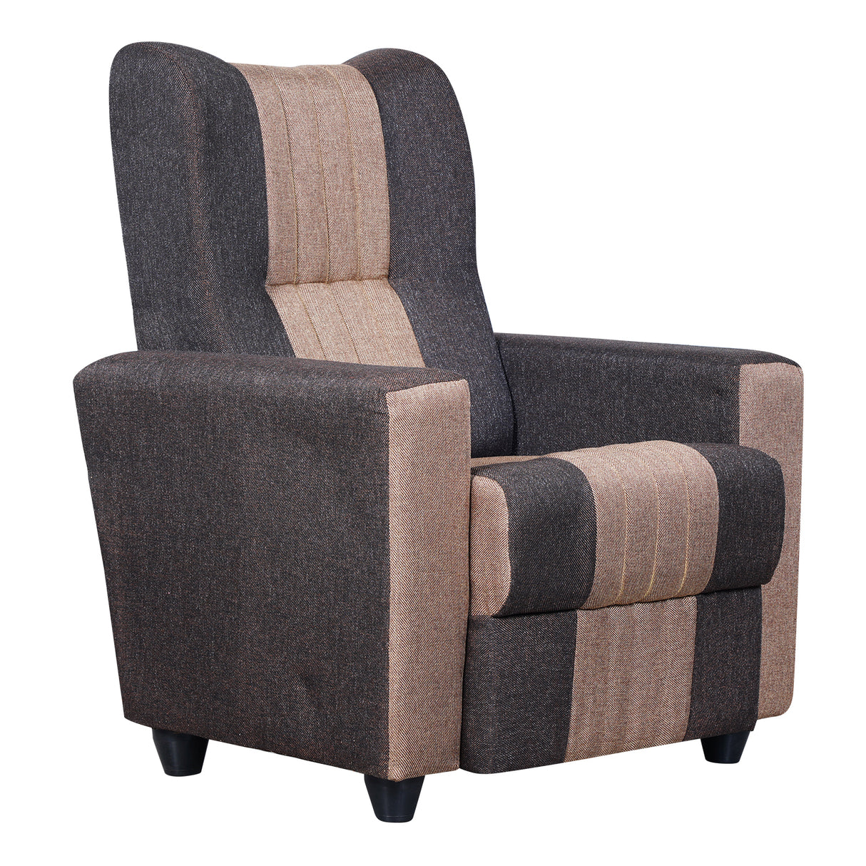 Mini Renu Fabric Sofa 1 Seater - Brown