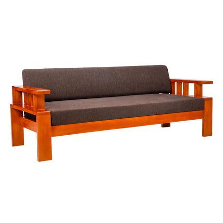 Missouri Pro Grand Sofa 3 Seater - Teak Finish