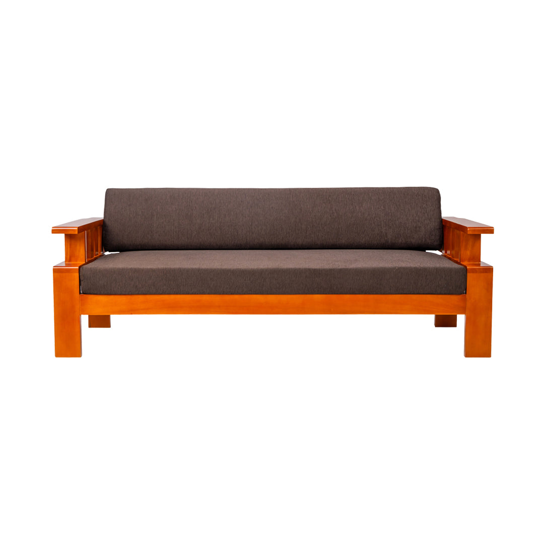Missouri Grand Sofa Set (3+1+1-Seater) - Teak Finish_4
