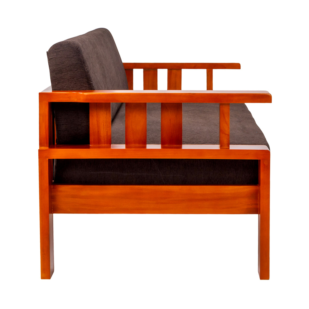 Missouri Grand Sofa Set (3+1+1-Seater) - Teak Finish_6