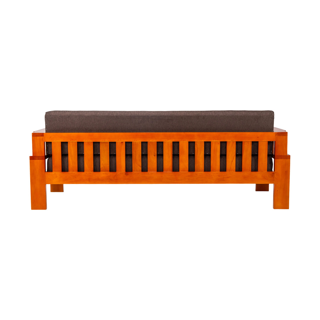 Missouri Grand Sofa Set (3+1+1-Seater) - Teak Finish_8