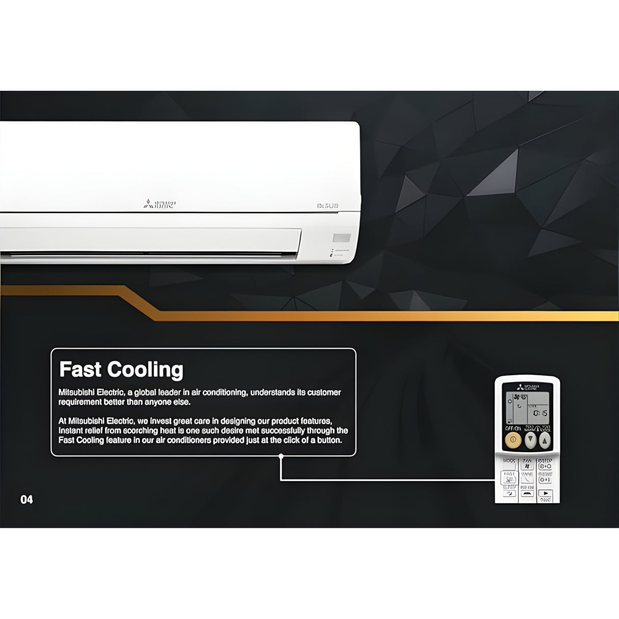 Mitsubishi MSY/MUY JX18VF Fast Cooling Inverter Split AC 1.5 ton – White - Image 2 - Buy Online at Chera Home Junction Coimbatore