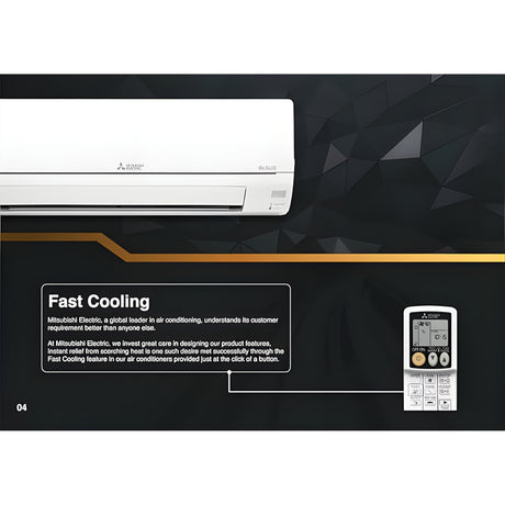 Mitsubishi MSY/MUY JX18VF Fast Cooling Inverter Split AC 1.5 ton – White - Image 2 - Buy Online at Chera Home Junction Coimbatore