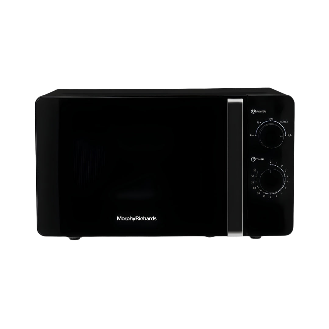 Morphy Richards 20MWS-790024 Solo Microwave Oven 20 L - Black_Front View