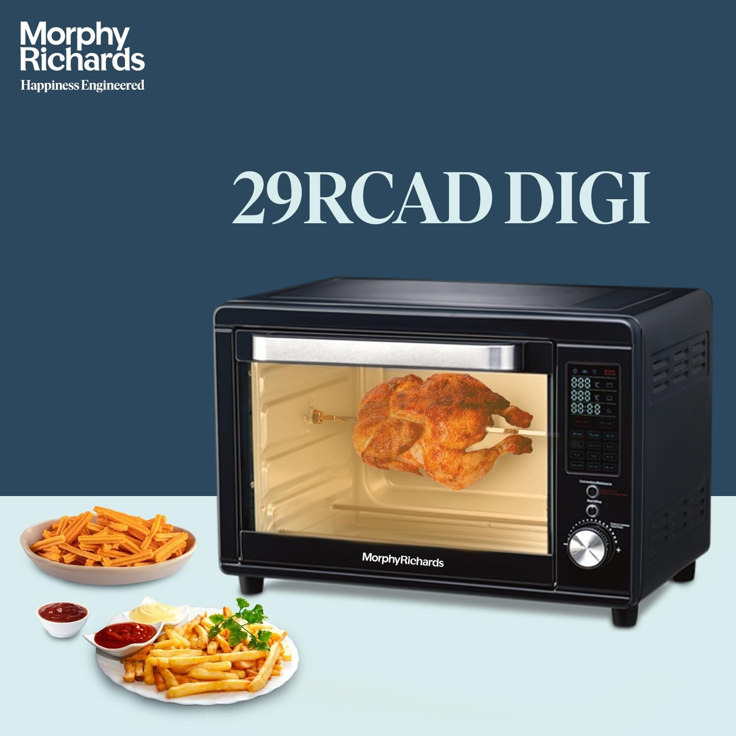Morphy Richards 510057 OTG 29 L Digital with Air Fryer - Black_2