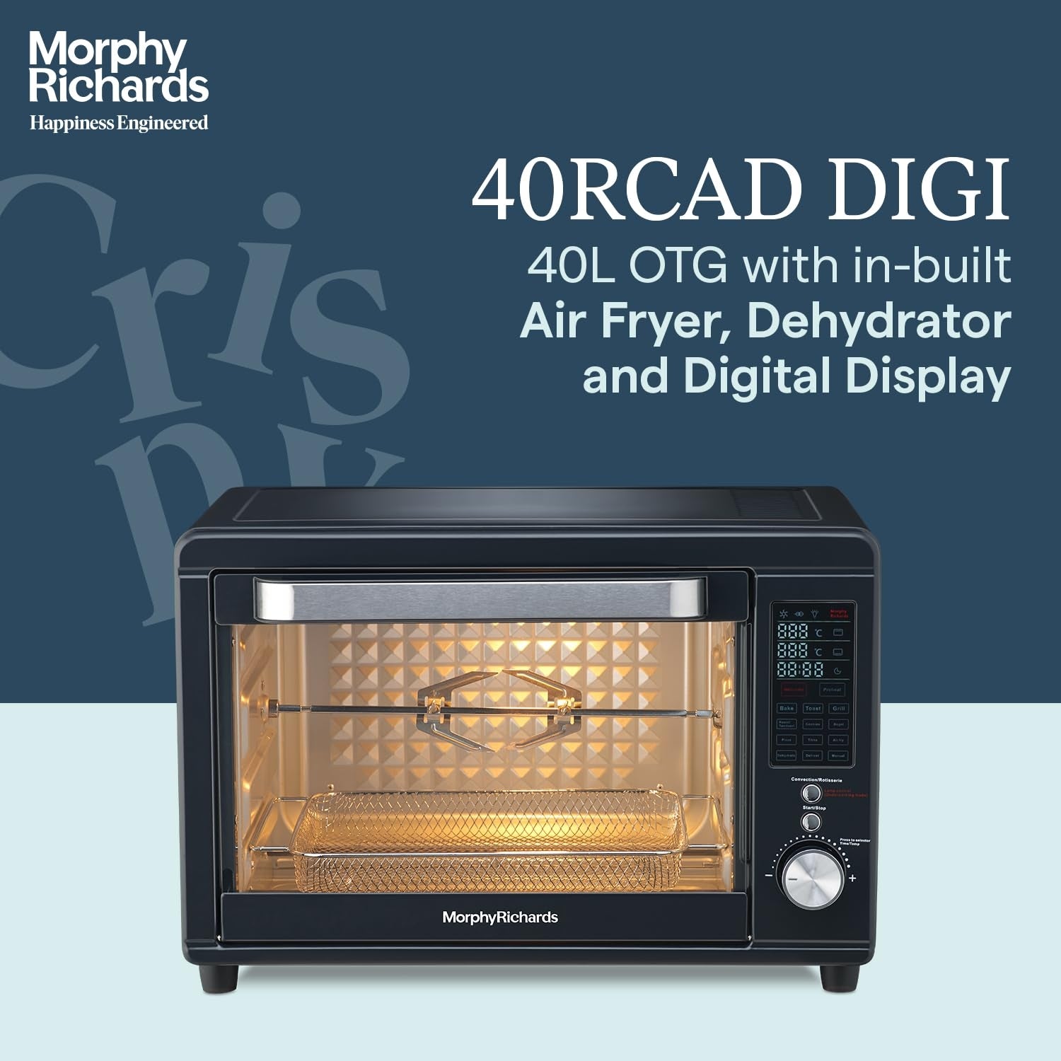 Morphy Richards OTG 510058 Digital with Air Fryer 40 L - Black_4