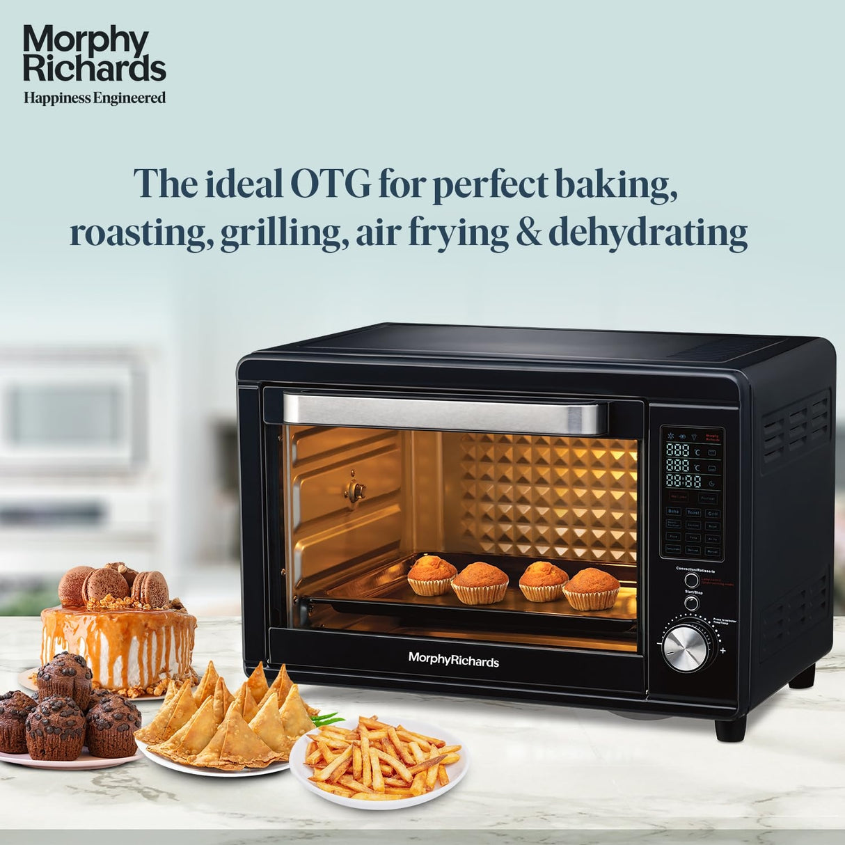 Morphy Richards OTG 510058 Digital with Air Fryer 40 L - Black_6