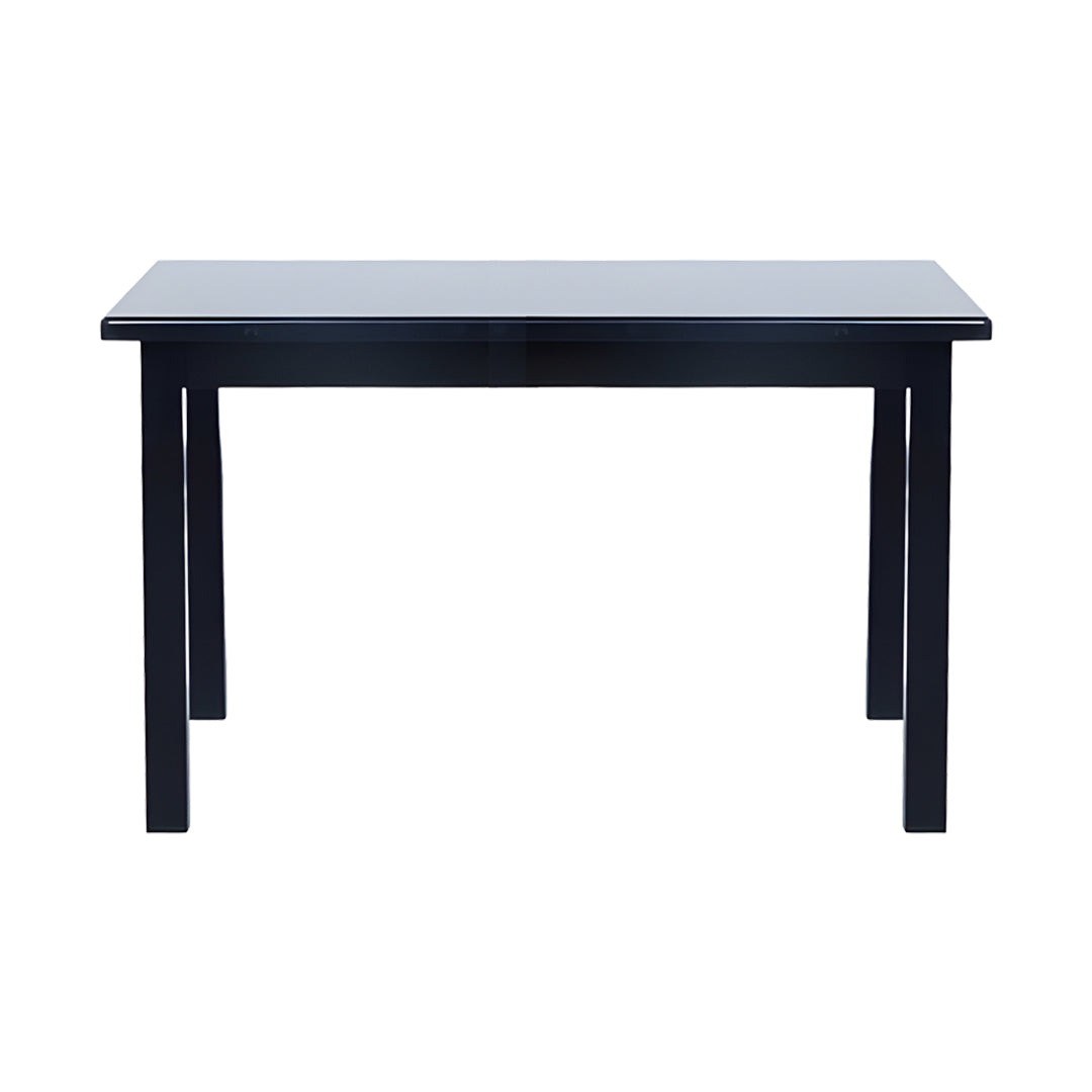 Moscow Wooden Top 4-Seater Dining Set - Dark Walnut Finish_5