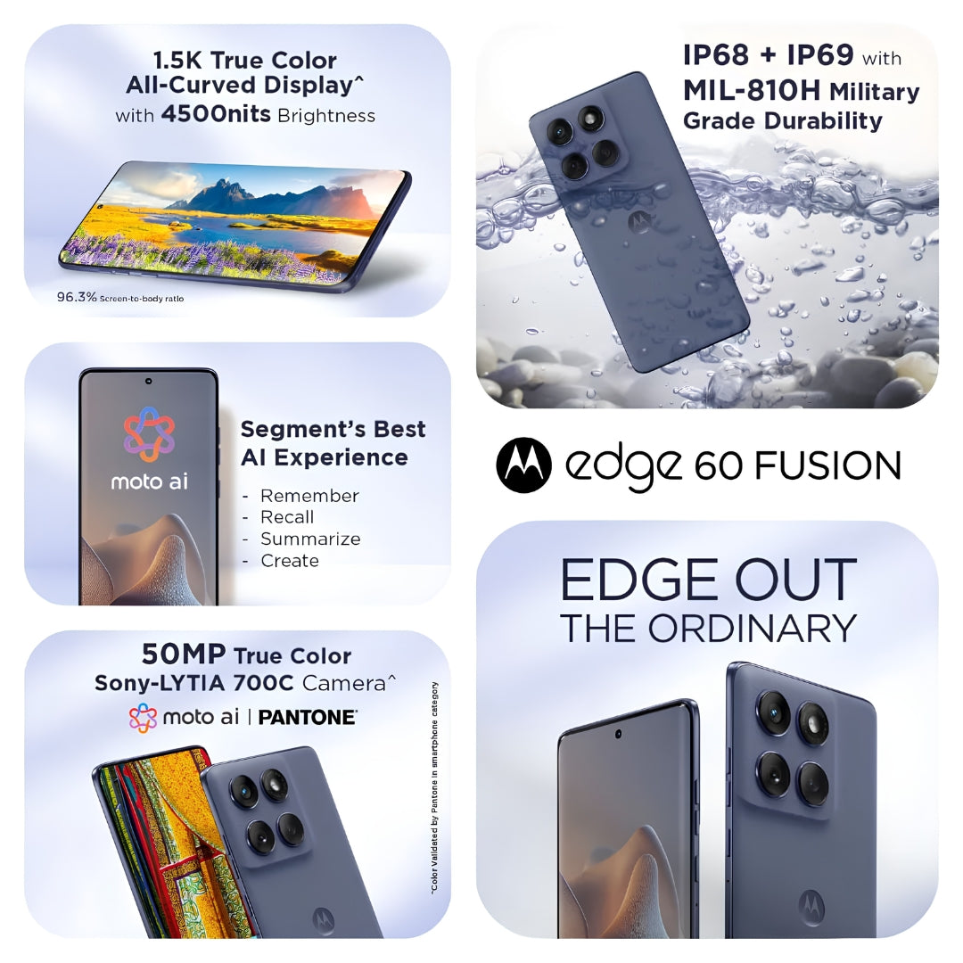 Moto Edge 60 Fusion (8_256GB Pantone Slipstream)_Features