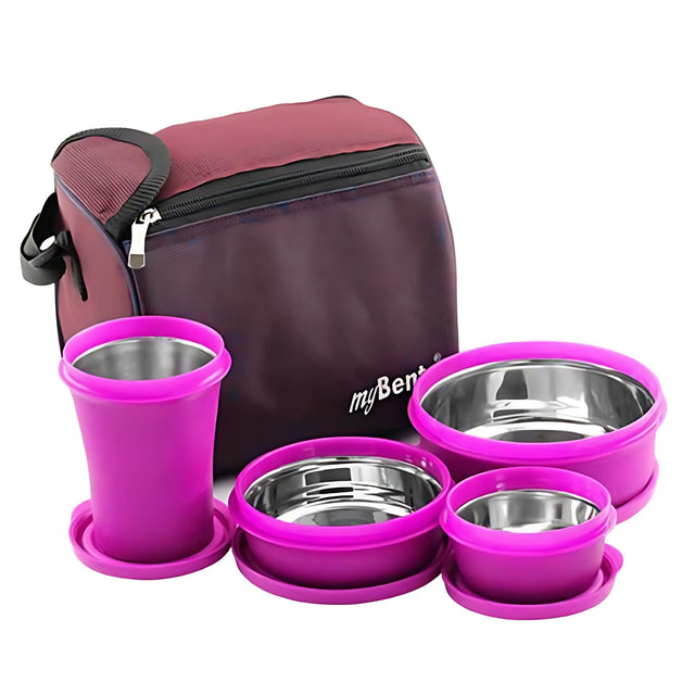 My Bento SS Besto Lunch Box - Pink - Buy Online at Chera Home Junction Coimbatore