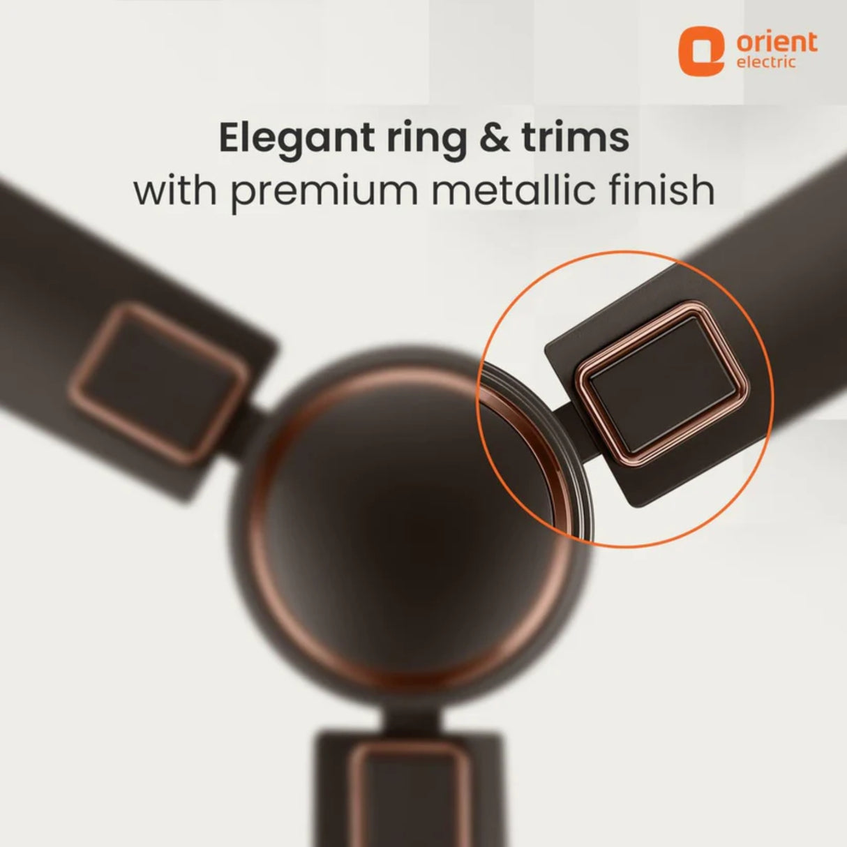ORIENT Electric Falcon Deco Ceiling Fan 1200 mm - Metallic Bronze Copper_5