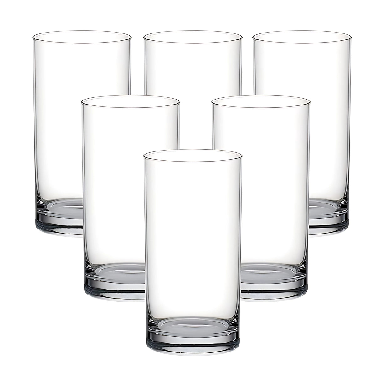 Ocean Fin Line Hi Ball Glass 6 Pcs Set 280 ml