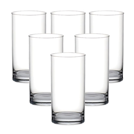 Ocean Fin Line Hi Ball Glass 6 Pcs Set 280 ml