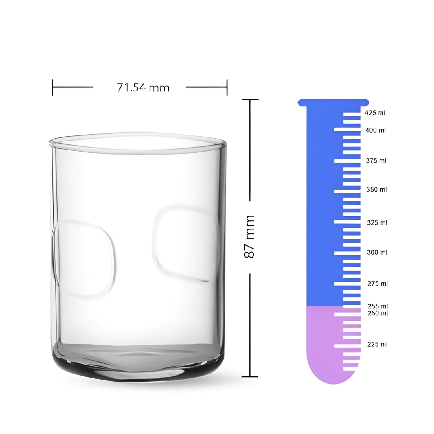 Ocean Unity Hi Ball Whiskey Glass 6 Pcs Set 255 ml - Image 3 - Buy Online at Chera Home Junction Coimbatore