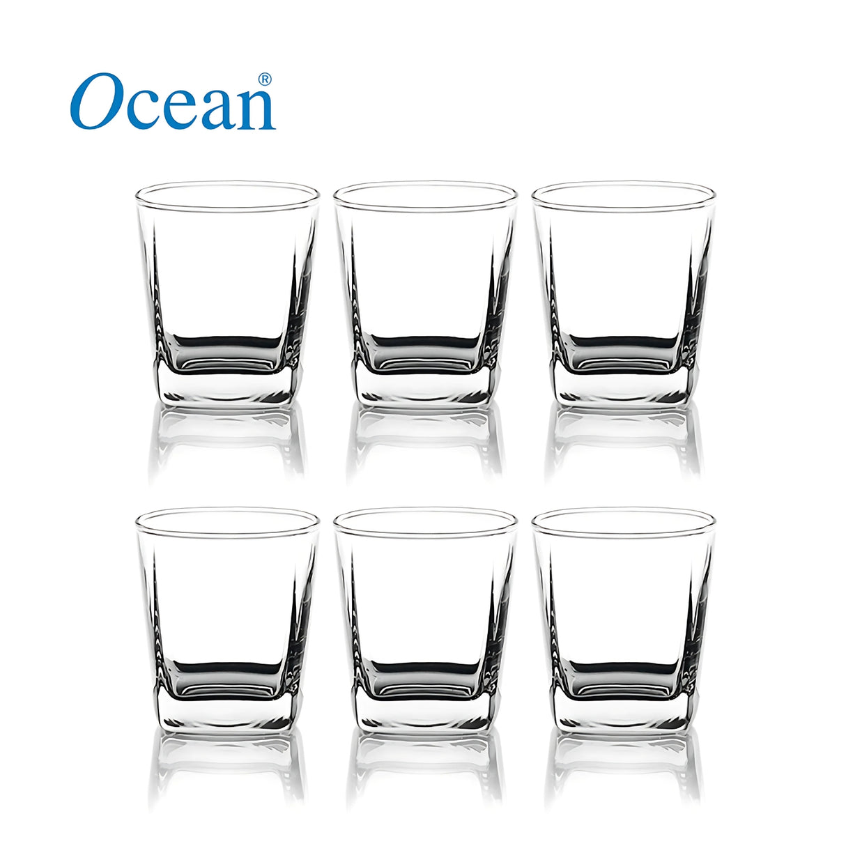 Ocean Plaza Glass 6 Pcs Set 195 ml