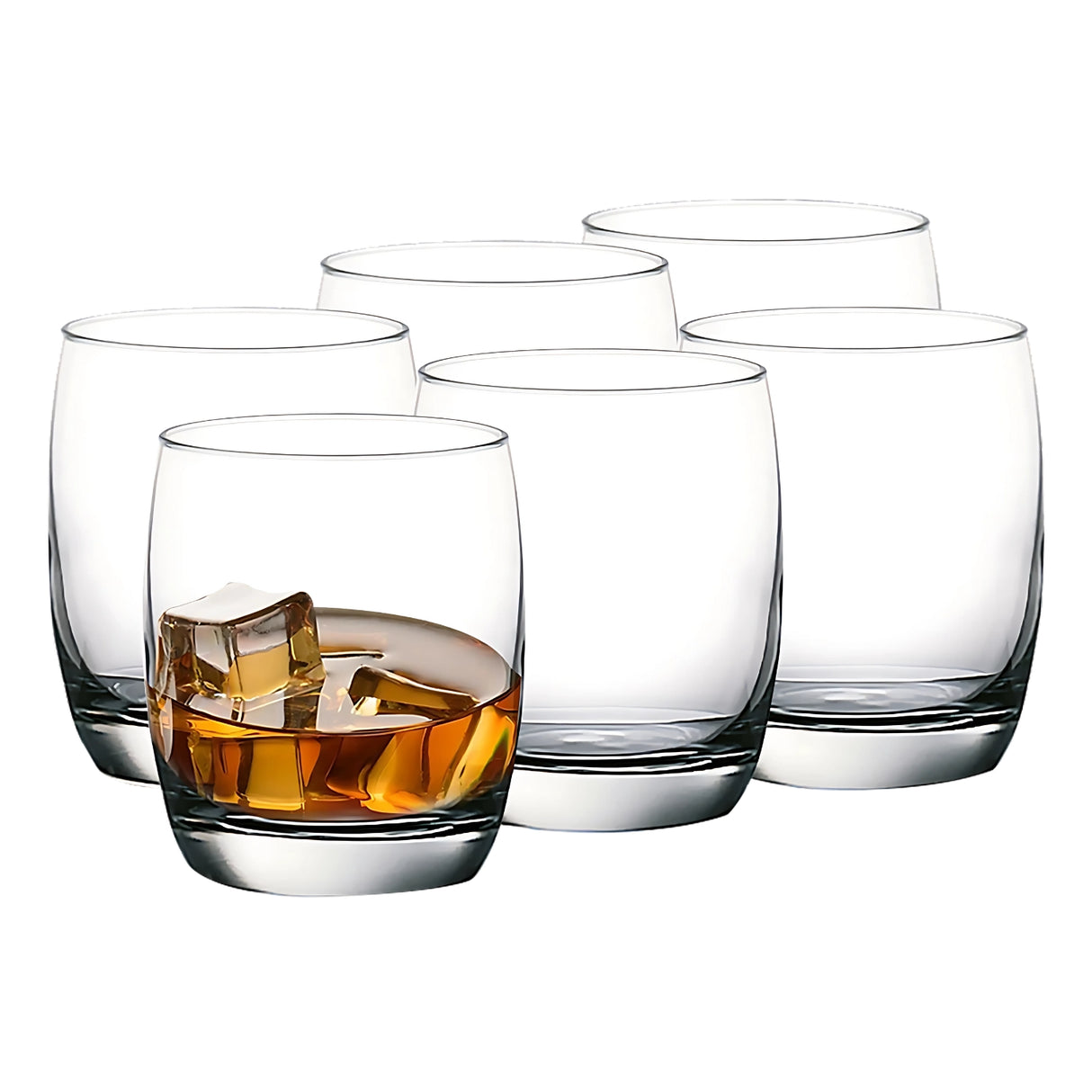 Ocean Ivory Rock Glass 6 Pcs Set 320 ml