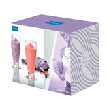 Ocean Tiara Footed Glass 6 Pcs Set 395 ml