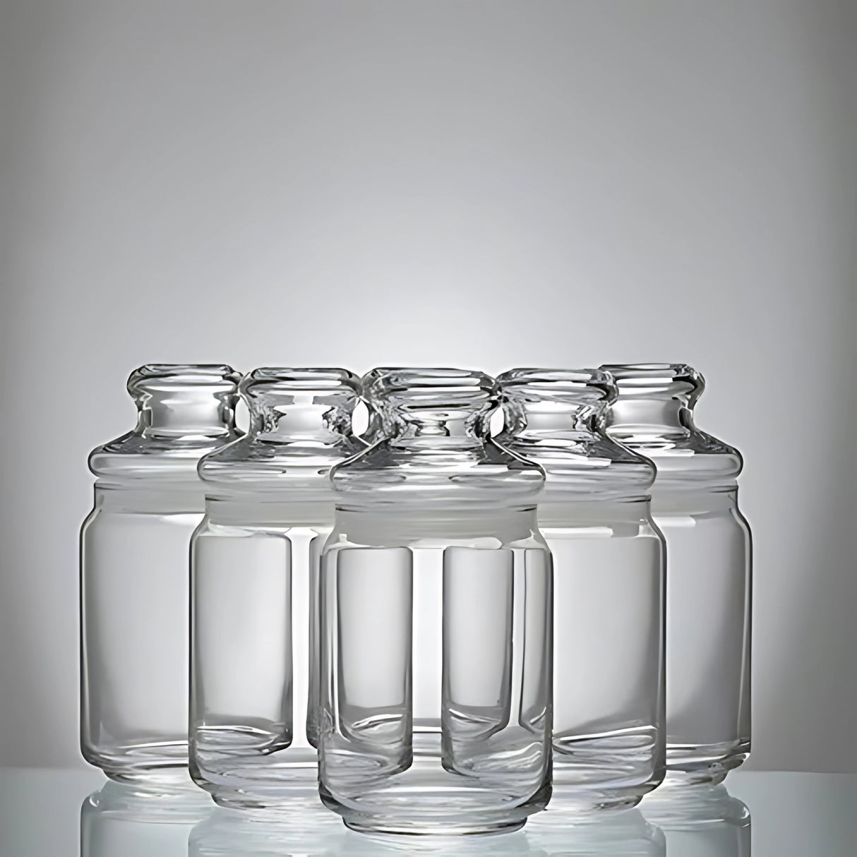 Ocean Pop Glass Jar with Lid 6 Pcs Set 650 ml - Image 4 - Buy Online at Chera Home Junction Coimbatore