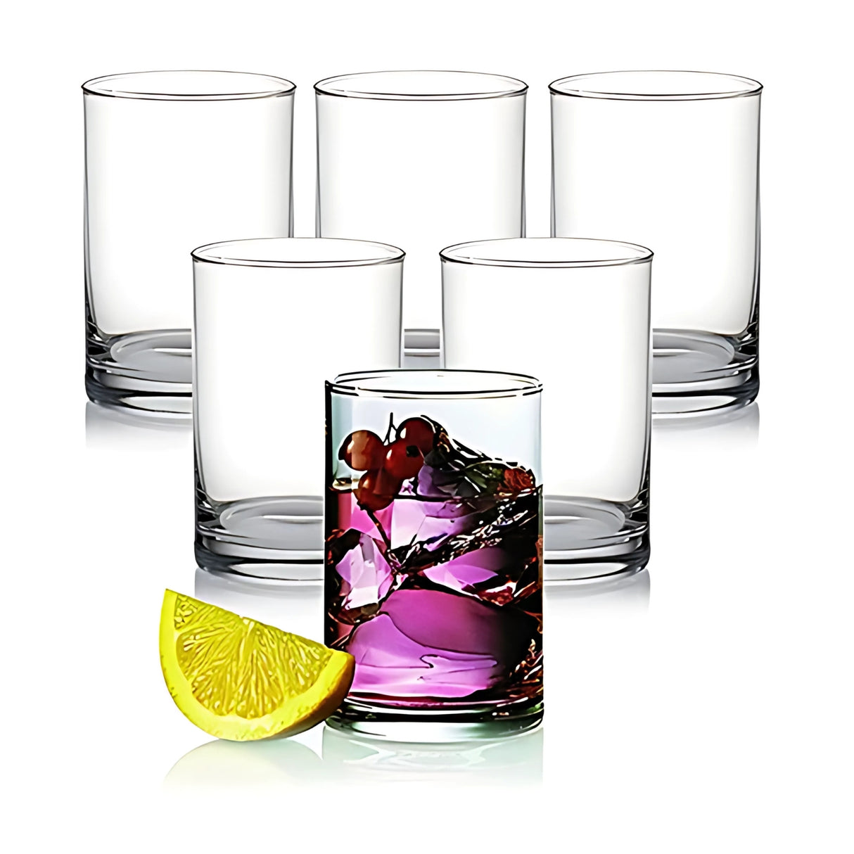 Ocean Fin Line Glass 6 Pcs Set 175 ml