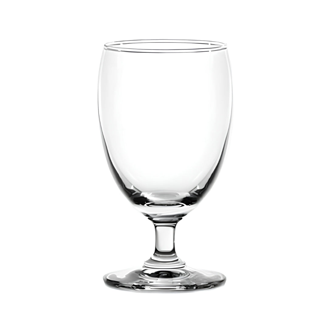 Ocean Banquet Water Goblet Glass 6 Pcs Set 308 ml_Front View