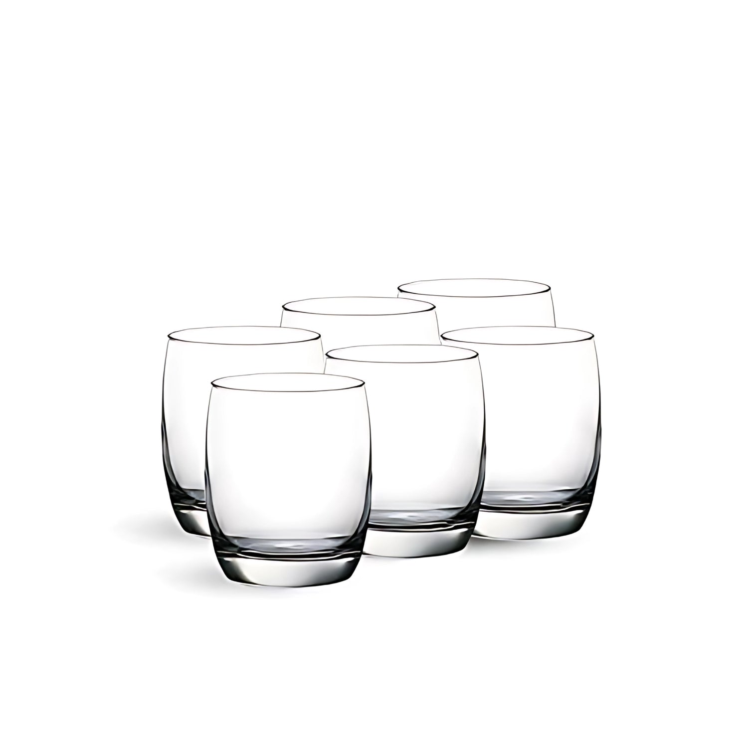 Ocean Ivory Rock Glass 6 Pcs Set 320 ml_2