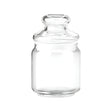 Ocean Pop Glass Jar with Lid 6 Pcs Set 500 ml_Front View