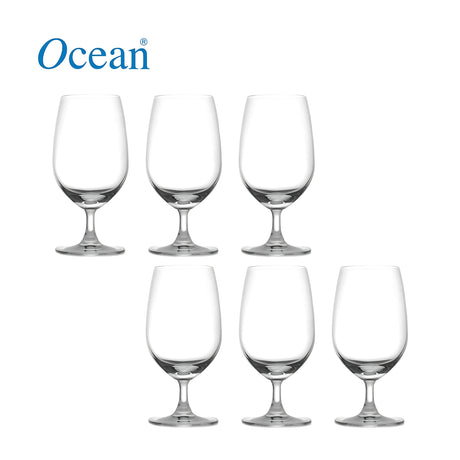Ocean Society Water Goblet Glass 6 Pcs Set 345 ml 2