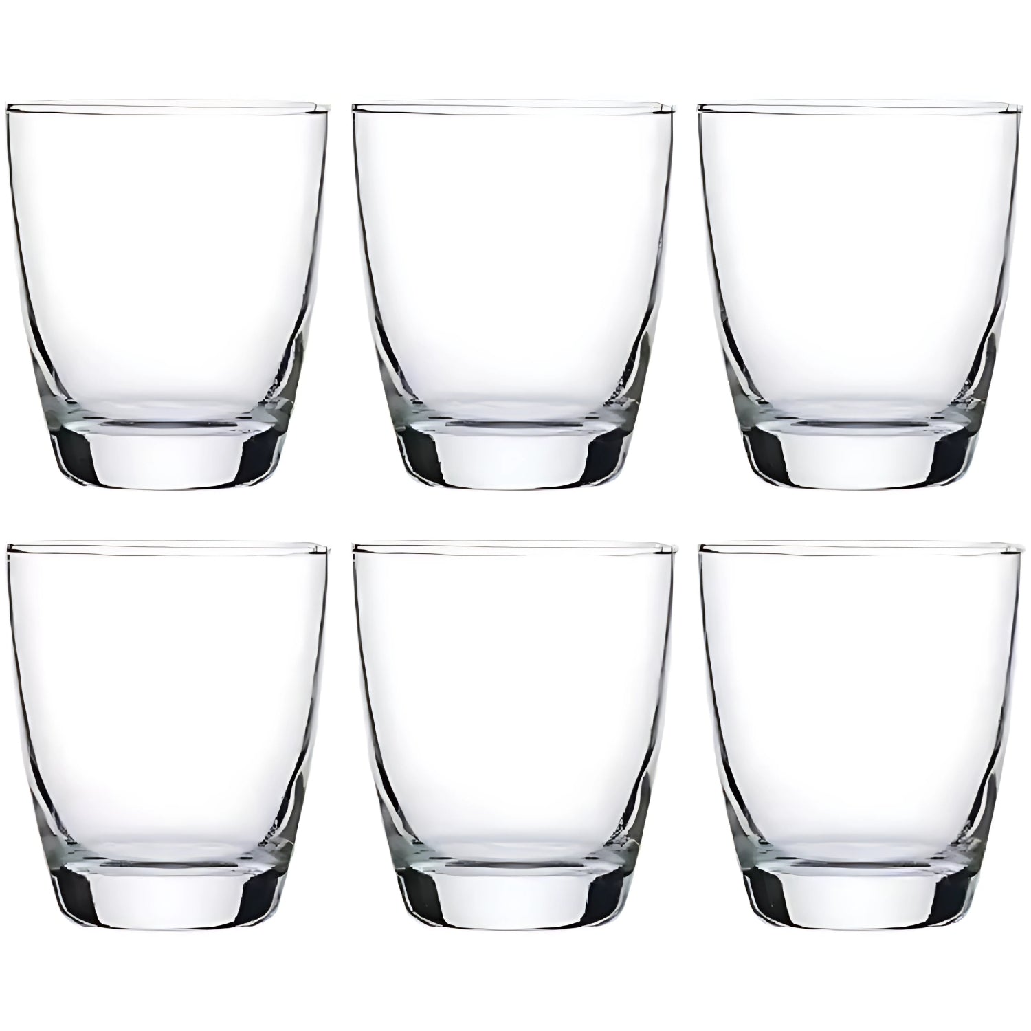 Ocean Tiara Double Rock Whiskey Glass 6 Pcs Set 365 ml_2